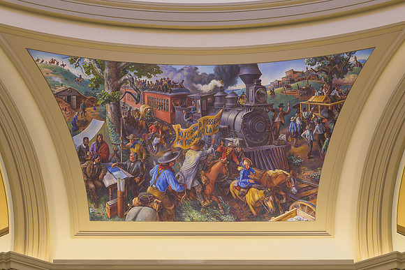 Non-Indian Settlement mural
