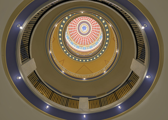 Inner dome from the rotunda floor