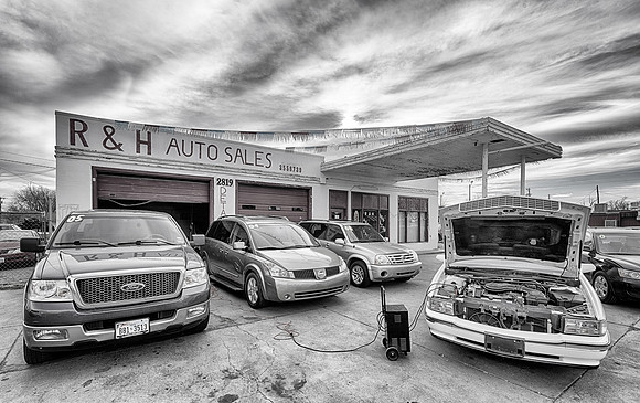 R&H Auto Sales (B&W version)
