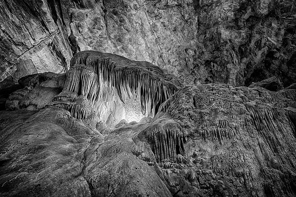 Whale's Mouth (B&W version)
