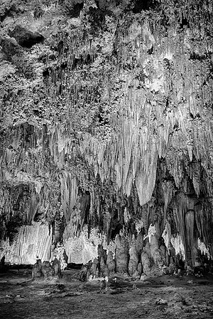 Carlsbad Caverns (B&W version)