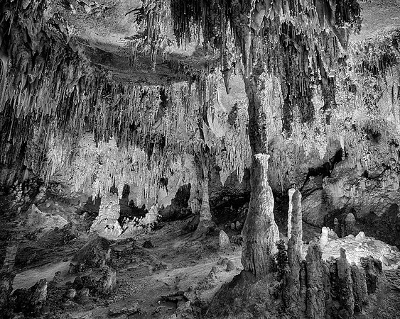 Carlsbad Caverns (B&W version)