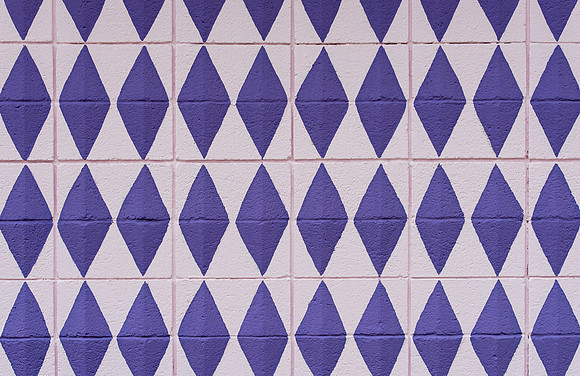 Purple diamonds