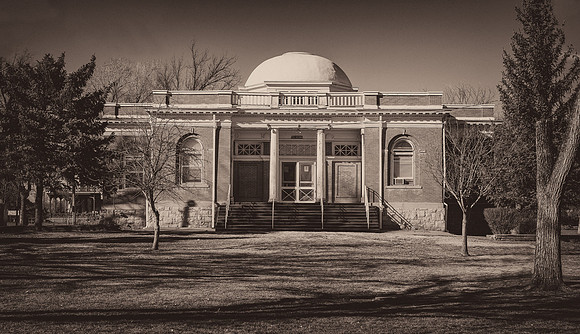 Carnegie Library (B&W version)