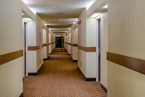 Hotel hallway
