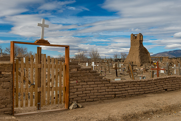 Taos Pueblo cemetery