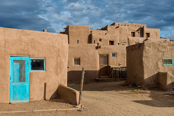An adobe neighborhood
