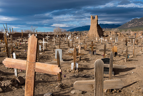 Taos Pueblo cemetery