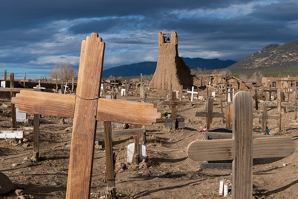 Taos Pueblo cemetery