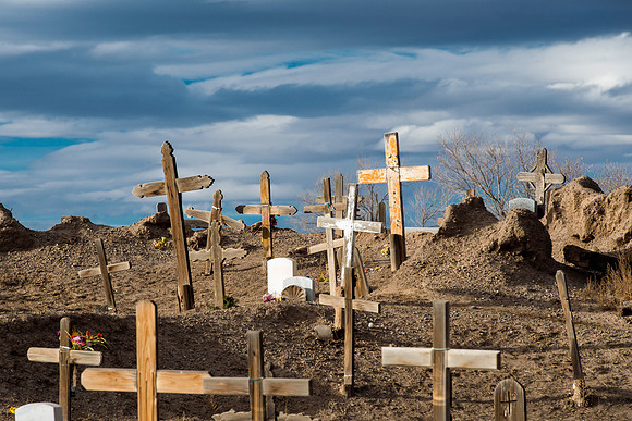 Taos Pueblo cemetery