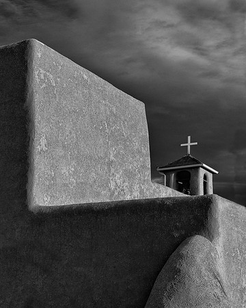 San Francisco de Asis Mission Church (B&W version)