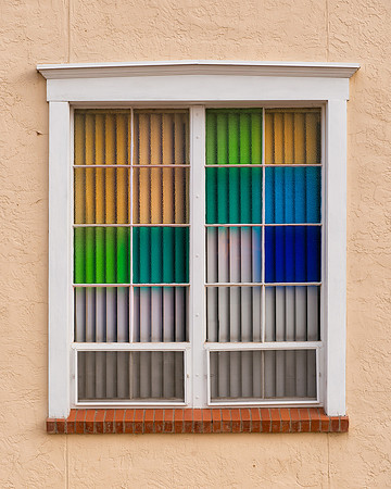 Colorful window panes