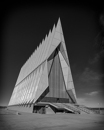 Cadet Chapel (B&W version)