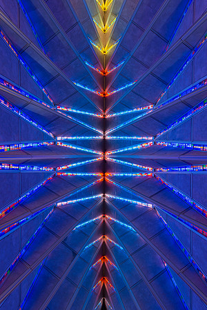 Cadet Chapel ceiling