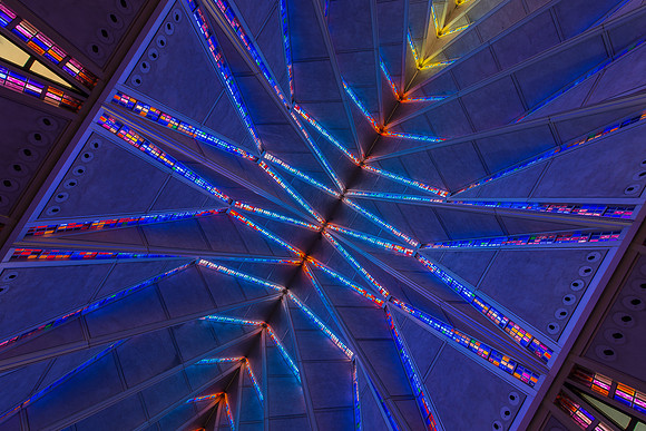 Cadet Chapel ceiling