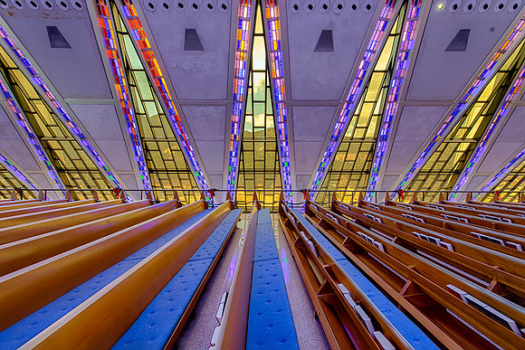 Cadet Chapel pews