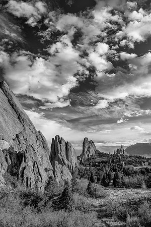 Garden of the Gods (B&W version)