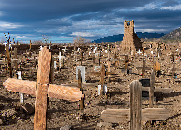 Taos Pueblo cemetery