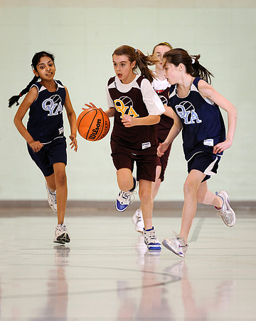 OYA girls' basketball