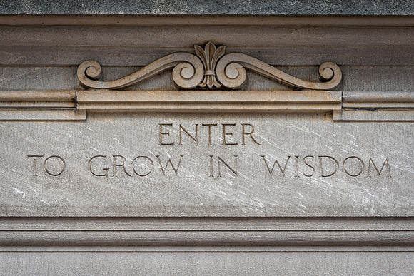 Enter to Grow in Wisdom