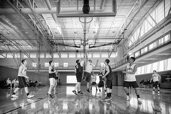 OYA basketball action