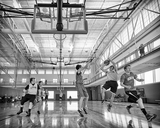 OYA basketball action