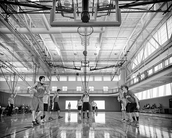 OYA basketball action