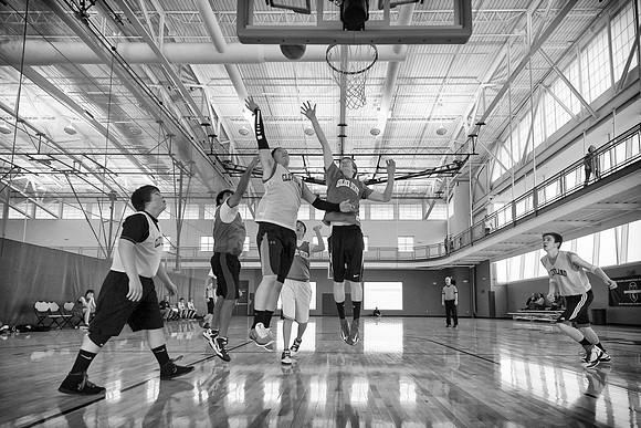 OYA basketball action