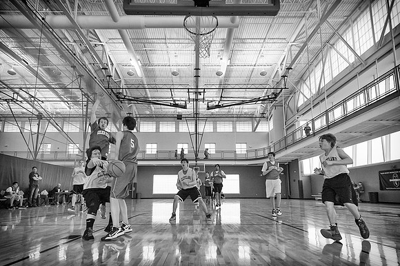 OYA basketball action