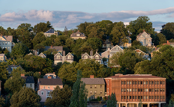 Houses in the hills