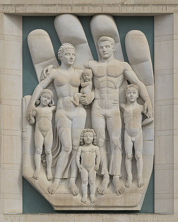 The Protecting Hand Sculpture
