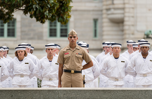 Navy plebes