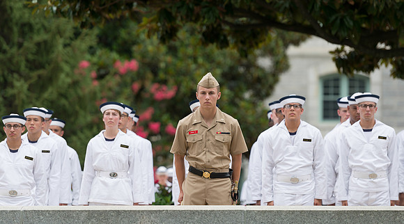 Navy plebes