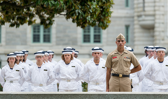 Navy plebes