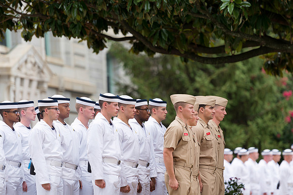 Navy plebes