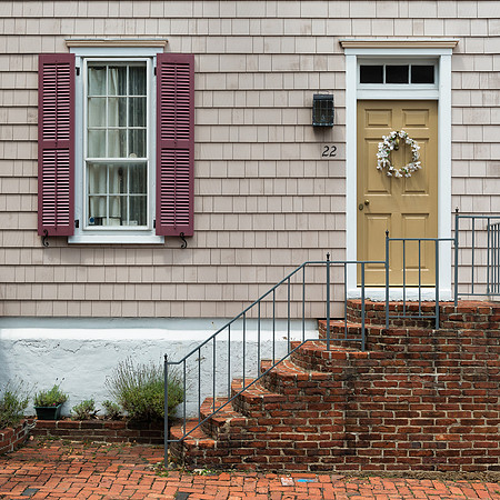 Brown door