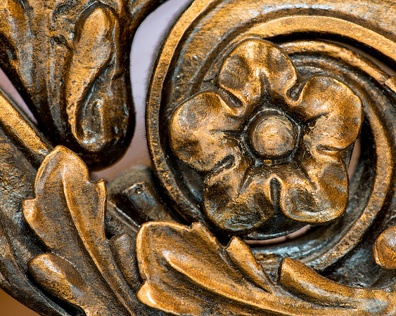 Bronzed flower