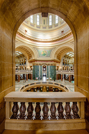 Framed rotunda