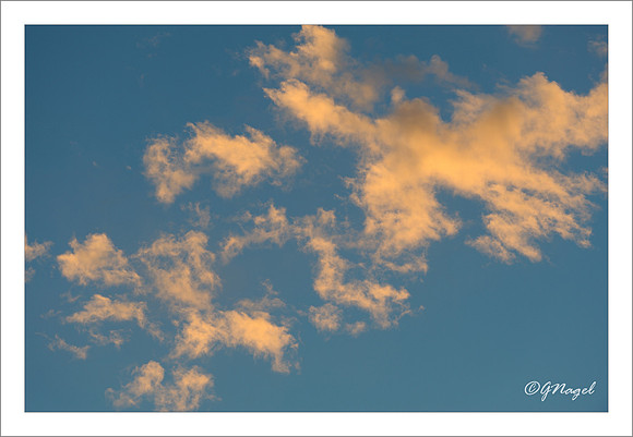 Clouds at twilight