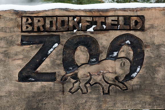 Brookfield Zoo sign