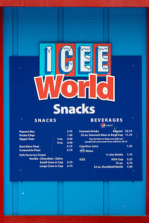 Icee World price list