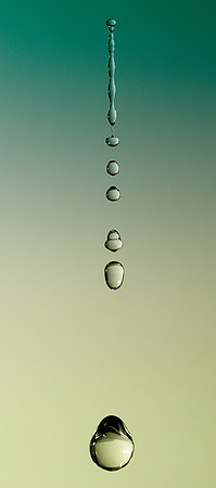 Falling drops