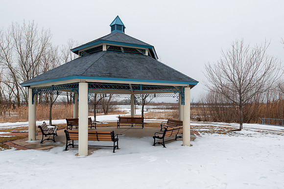 Gazebo in the park