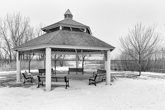 Gazebo in the park