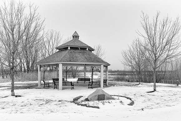 Gazebo in the park