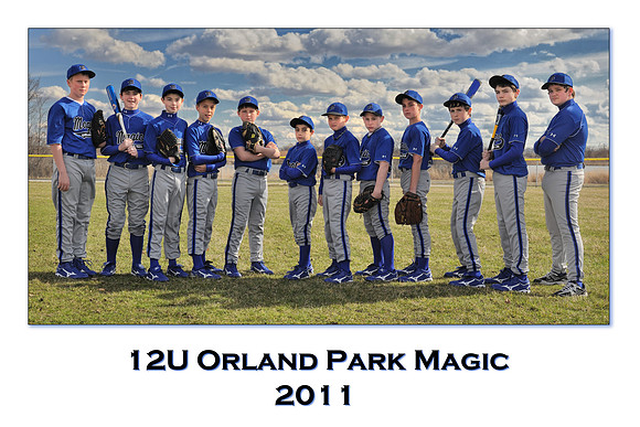 8x12 Team Photo w/Title