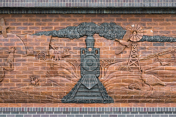 Brick Sculpture
