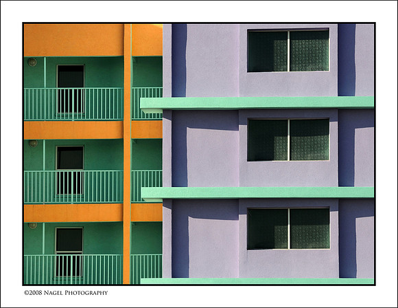 Colorful hotel