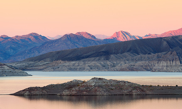 Lake Mead twilight