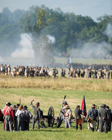 "Thundering Hell" reenactment